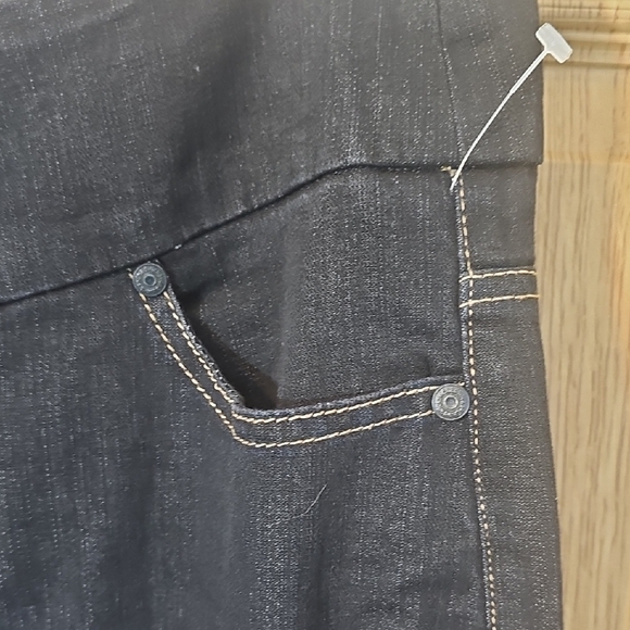Chadwicks Black Flare Jeans - Picture 4 of 6